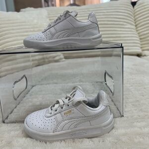 PUMA GV Special Toddler Easy On Sneakers Size Kids 5 Color White
